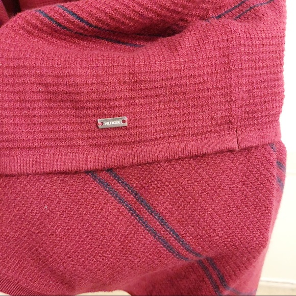 Tommy Hilfiger Trapeze sleeveless waffle vest Sz L - Picture 5 of 6